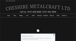 Desktop Screenshot of cheshiremetalcraft.co.uk